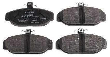 Volvo Disc Brake Pad Set - Front 31261182